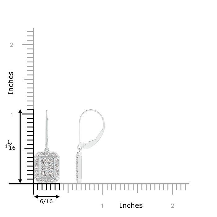 I-J, I1-I2 / 0.96 CT / 14 KT White Gold