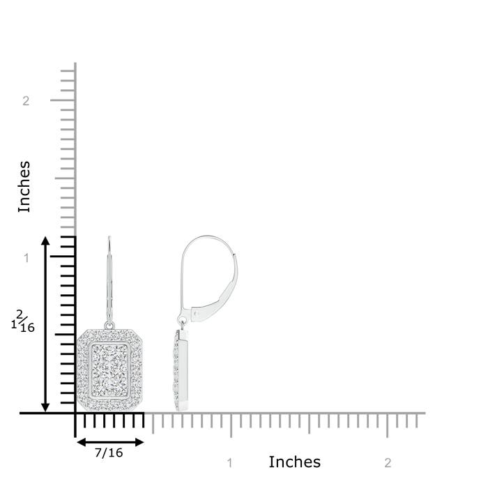 H, SI2 / 1.64 CT / 14 KT White Gold