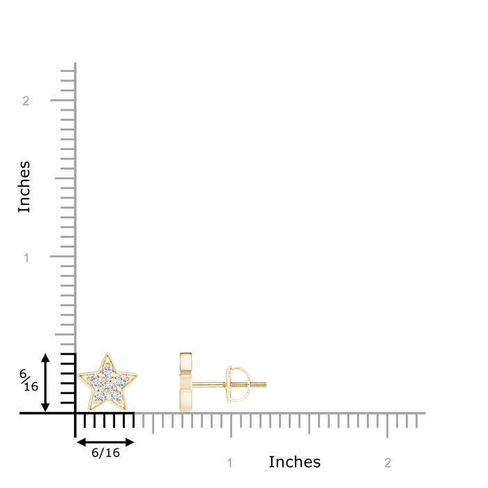 F-G, VS / 0.22 CT / 14 KT Yellow Gold