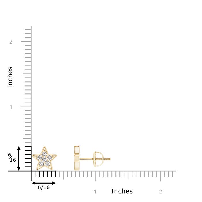 I-J, I1-I2 / 0.22 CT / 14 KT Yellow Gold