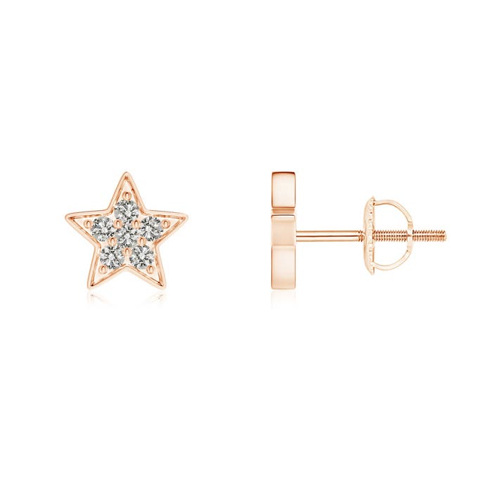 K, I3 / 0.22 CT / 14 KT Rose Gold