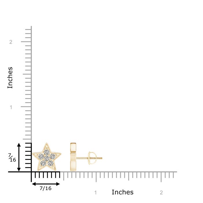 K, I3 / 0.53 CT / 14 KT Yellow Gold