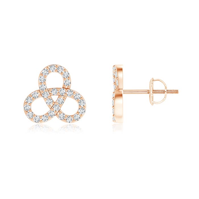 G, VS2 / 0.54 CT / 14 KT Rose Gold