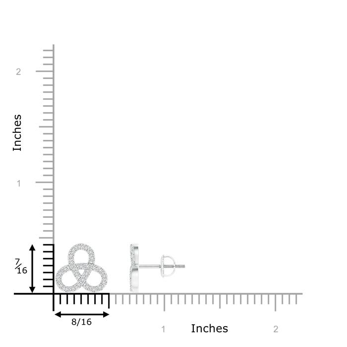 H, SI2 / 0.54 CT / 14 KT White Gold