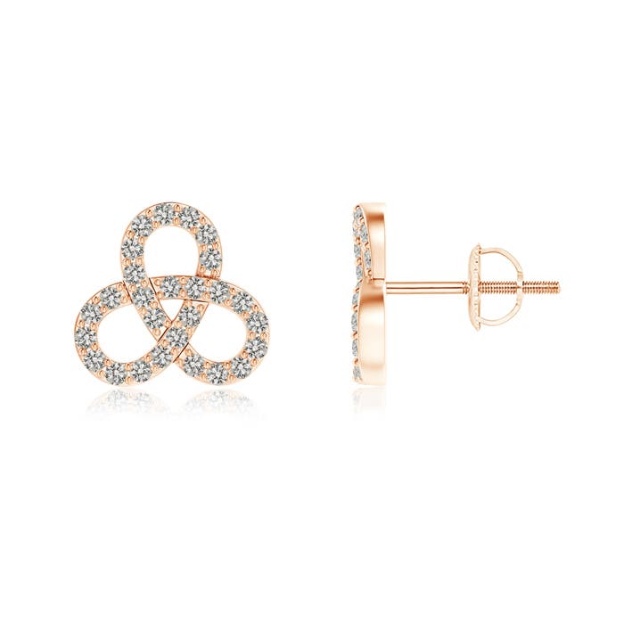 K, I3 / 0.54 CT / 14 KT Rose Gold