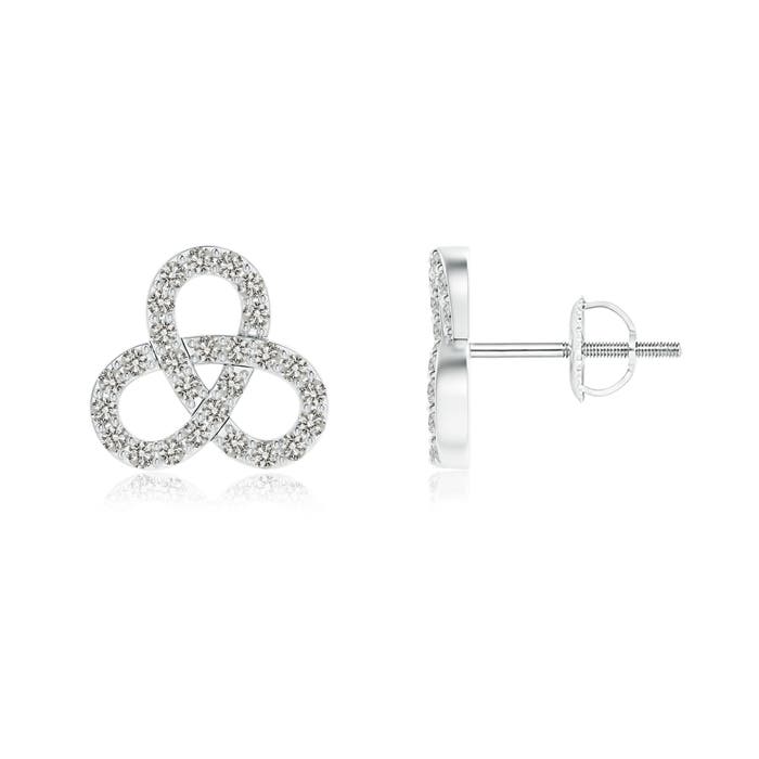 K, I3 / 0.54 CT / 14 KT White Gold