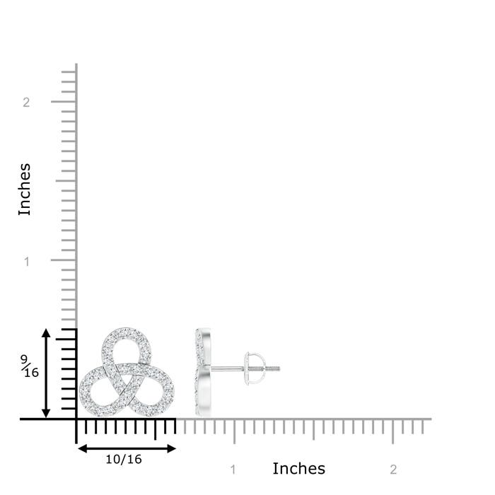 G, VS2 / 0.97 CT / 14 KT White Gold