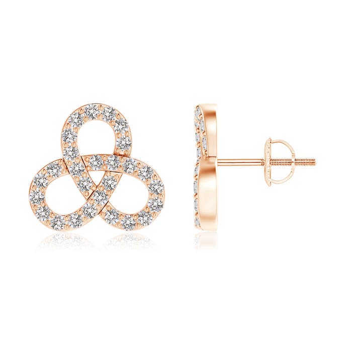 I-J, I1-I2 / 0.97 CT / 14 KT Rose Gold