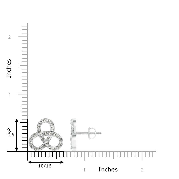 K, I3 / 0.97 CT / 14 KT White Gold