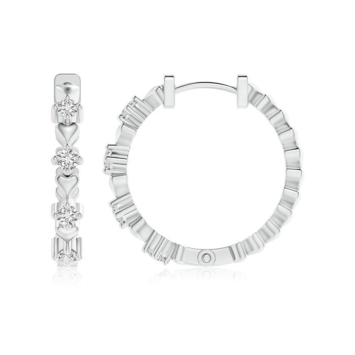 H, SI2 / 0.42 CT / 14 KT White Gold