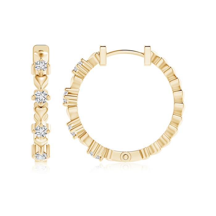 H, SI2 / 0.42 CT / 14 KT Yellow Gold