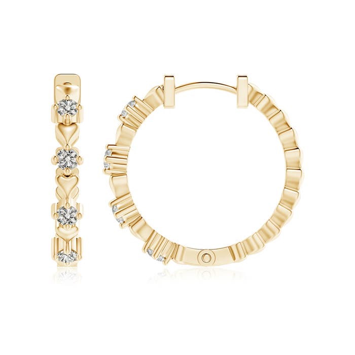 K, I3 / 0.42 CT / 14 KT Yellow Gold