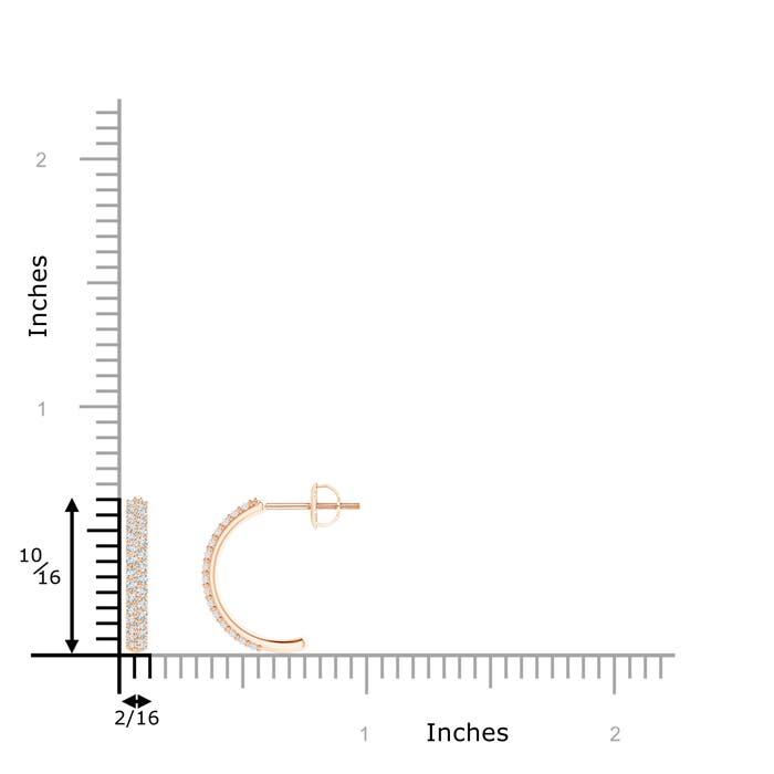 G, VS2 / 0.36 CT / 14 KT Rose Gold