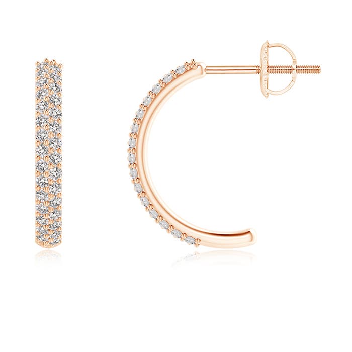 I-J, I1-I2 / 0.36 CT / 14 KT Rose Gold