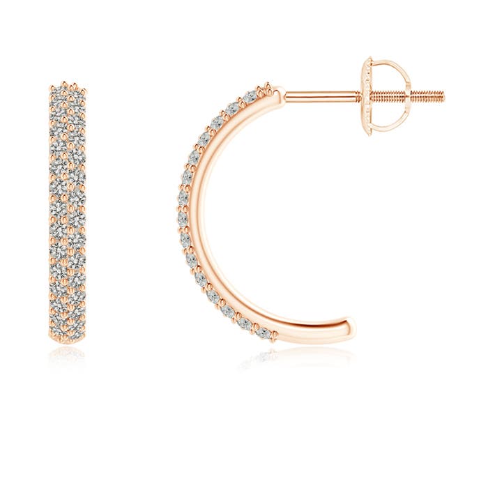 K, I3 / 0.36 CT / 14 KT Rose Gold