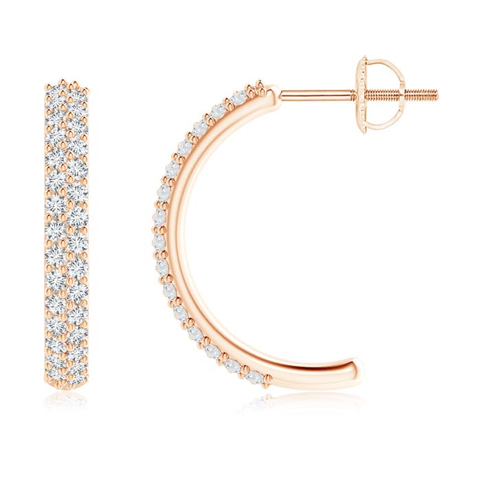 G, VS2 / 0.6 CT / 14 KT Rose Gold