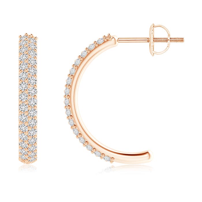 H, SI2 / 0.6 CT / 14 KT Rose Gold