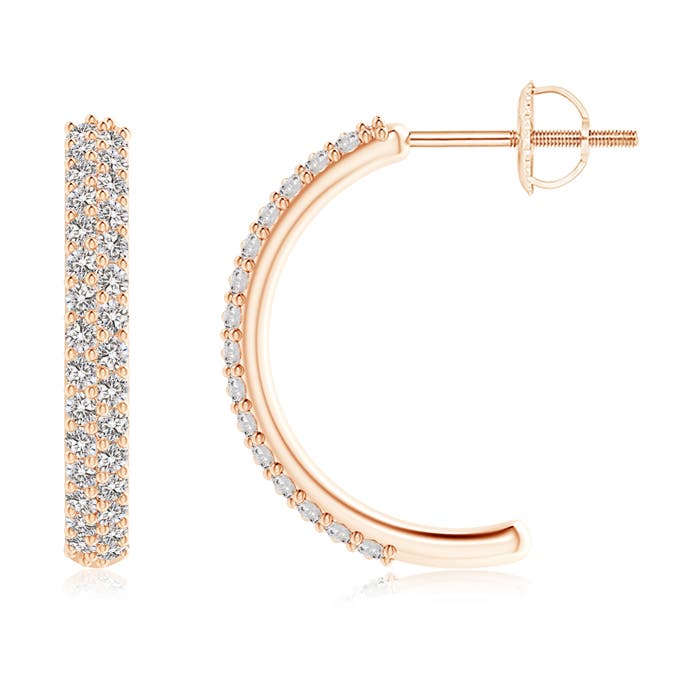 I-J, I1-I2 / 0.6 CT / 14 KT Rose Gold