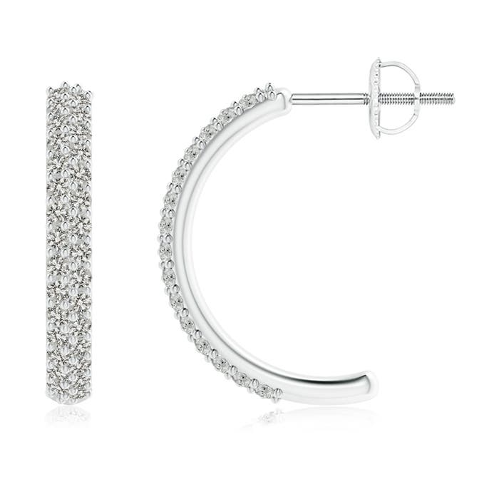 K, I3 / 0.6 CT / 14 KT White Gold