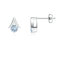 Fashion Studs Aquamarine Fashion Stud Earrings