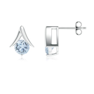 Round A Aquamarine