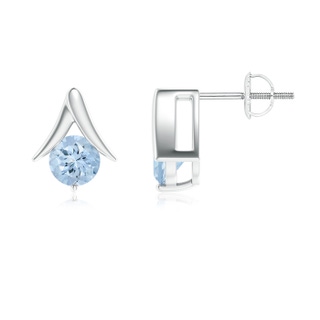 Round AA Aquamarine