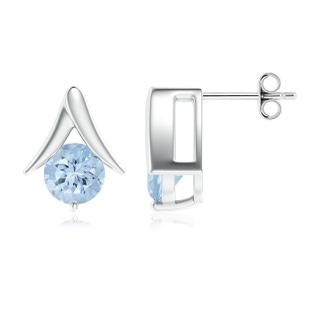 Round AA Aquamarine
