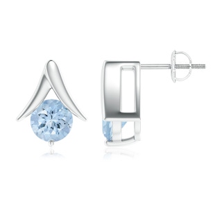 Round AA Aquamarine