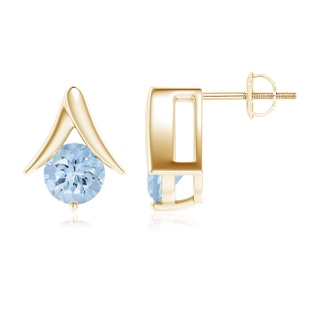 Round AA Aquamarine