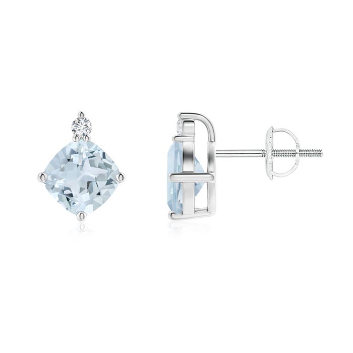 A - Aquamarine / 1.81 CT / 14 KT White Gold