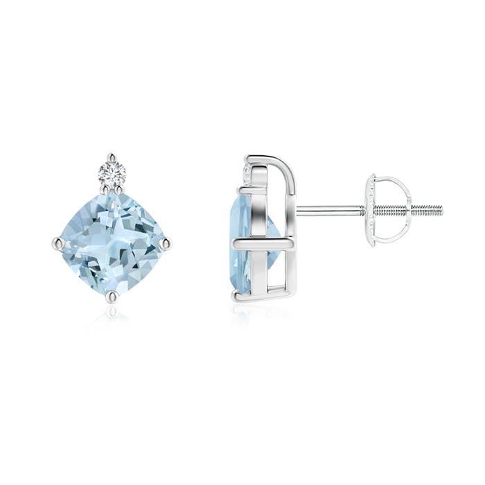 AA - Aquamarine / 1.81 CT / 14 KT White Gold