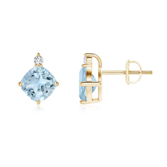 AA - Aquamarine / 1.81 CT / 14 KT Yellow Gold