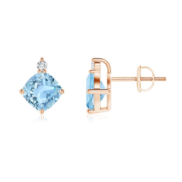 AAA - Aquamarine / 1.81 CT / 14 KT Rose Gold