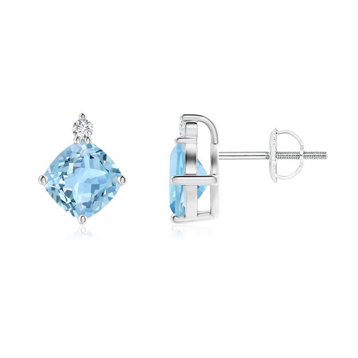 AAA - Aquamarine / 1.81 CT / 14 KT White Gold