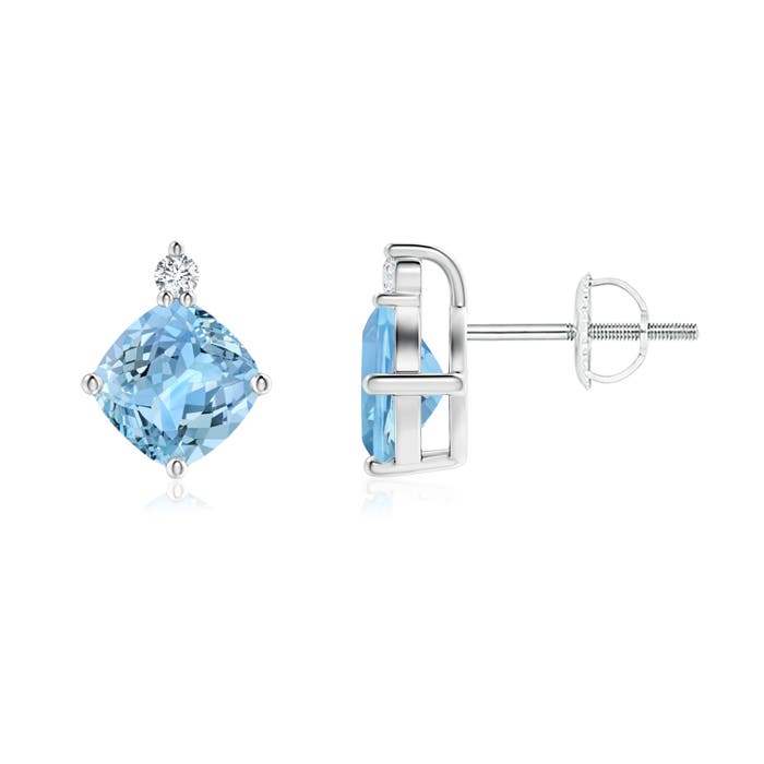 AAAA - Aquamarine / 1.81 CT / 14 KT White Gold