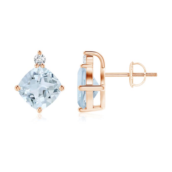 A - Aquamarine / 2.88 CT / 14 KT Rose Gold