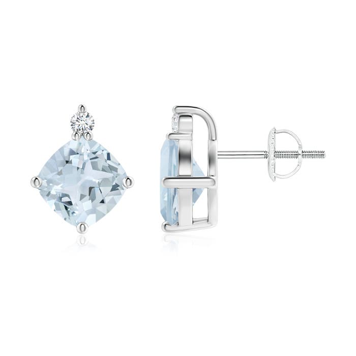 A - Aquamarine / 2.88 CT / 14 KT White Gold