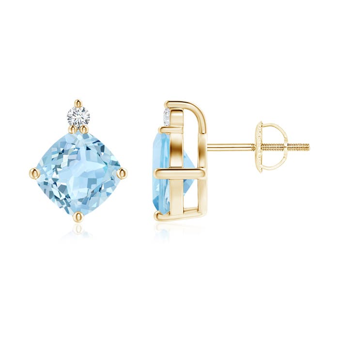 AAA - Aquamarine / 2.88 CT / 14 KT Yellow Gold