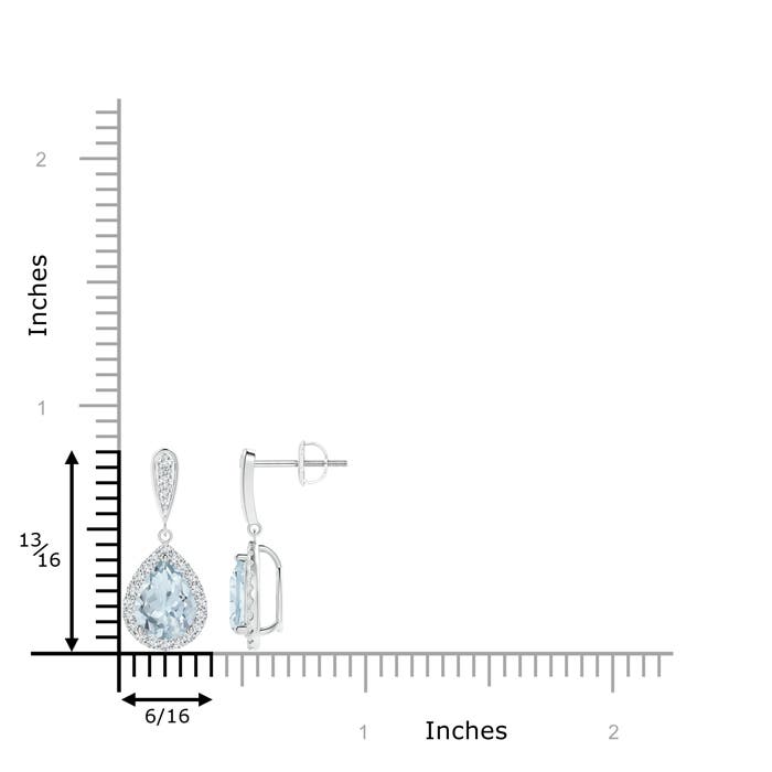 A - Aquamarine / 2.09 CT / 14 KT White Gold