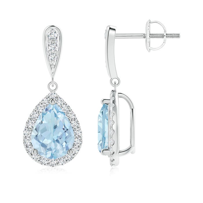 AA - Aquamarine / 2.09 CT / 14 KT White Gold