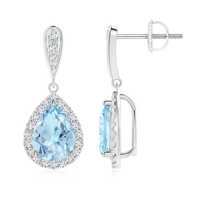 AAA - Aquamarine / 2.09 CT / 14 KT White Gold