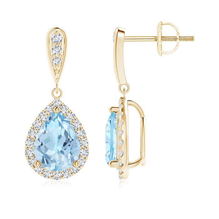 AAA - Aquamarine / 2.09 CT / 14 KT Yellow Gold