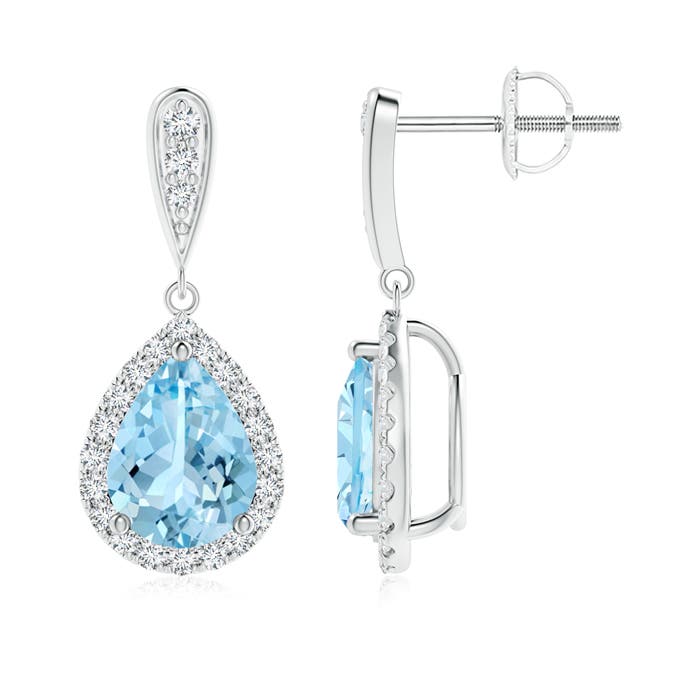 AAAA - Aquamarine / 2.09 CT / 14 KT White Gold