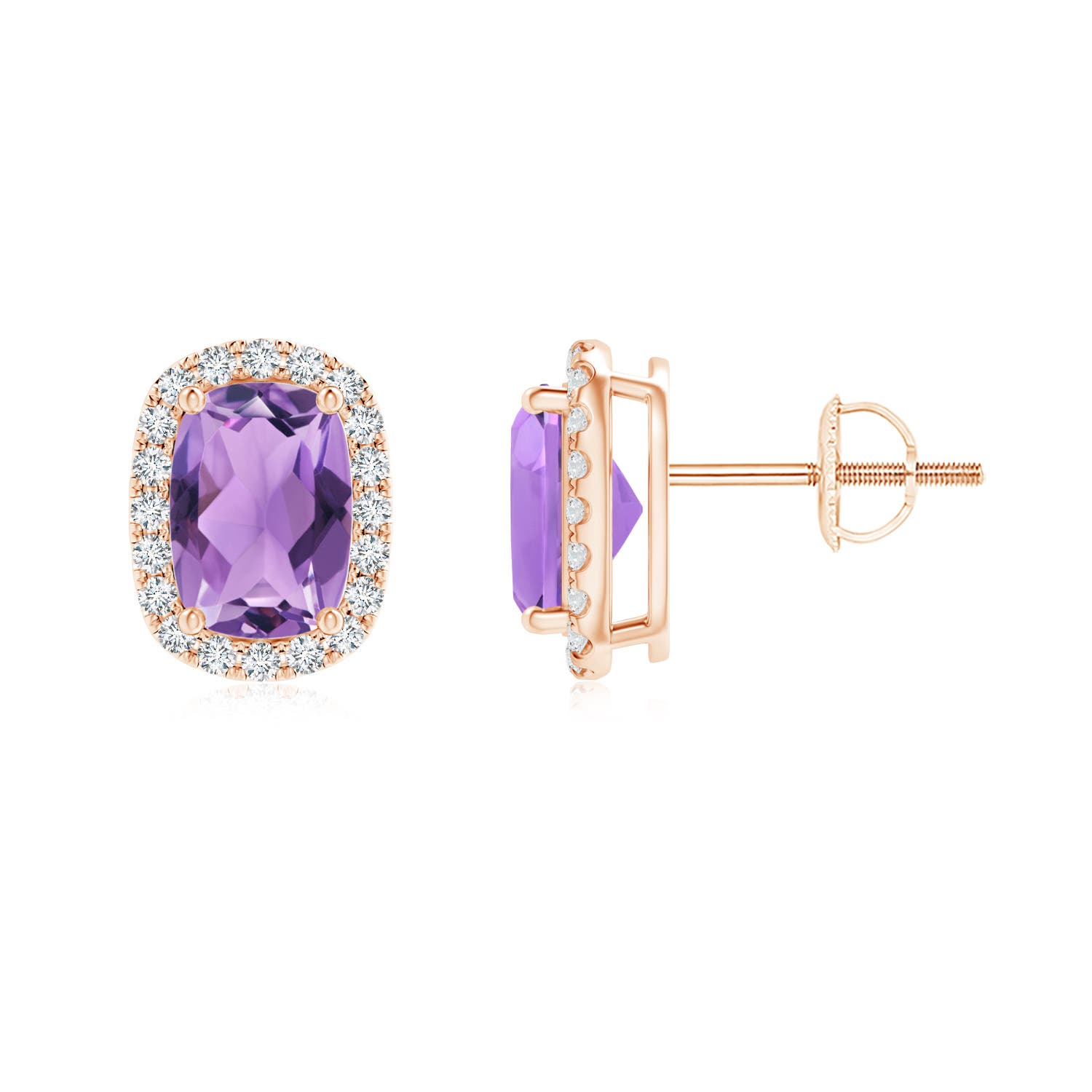 A - Amethyst / 1.64 CT / 14 KT Rose Gold