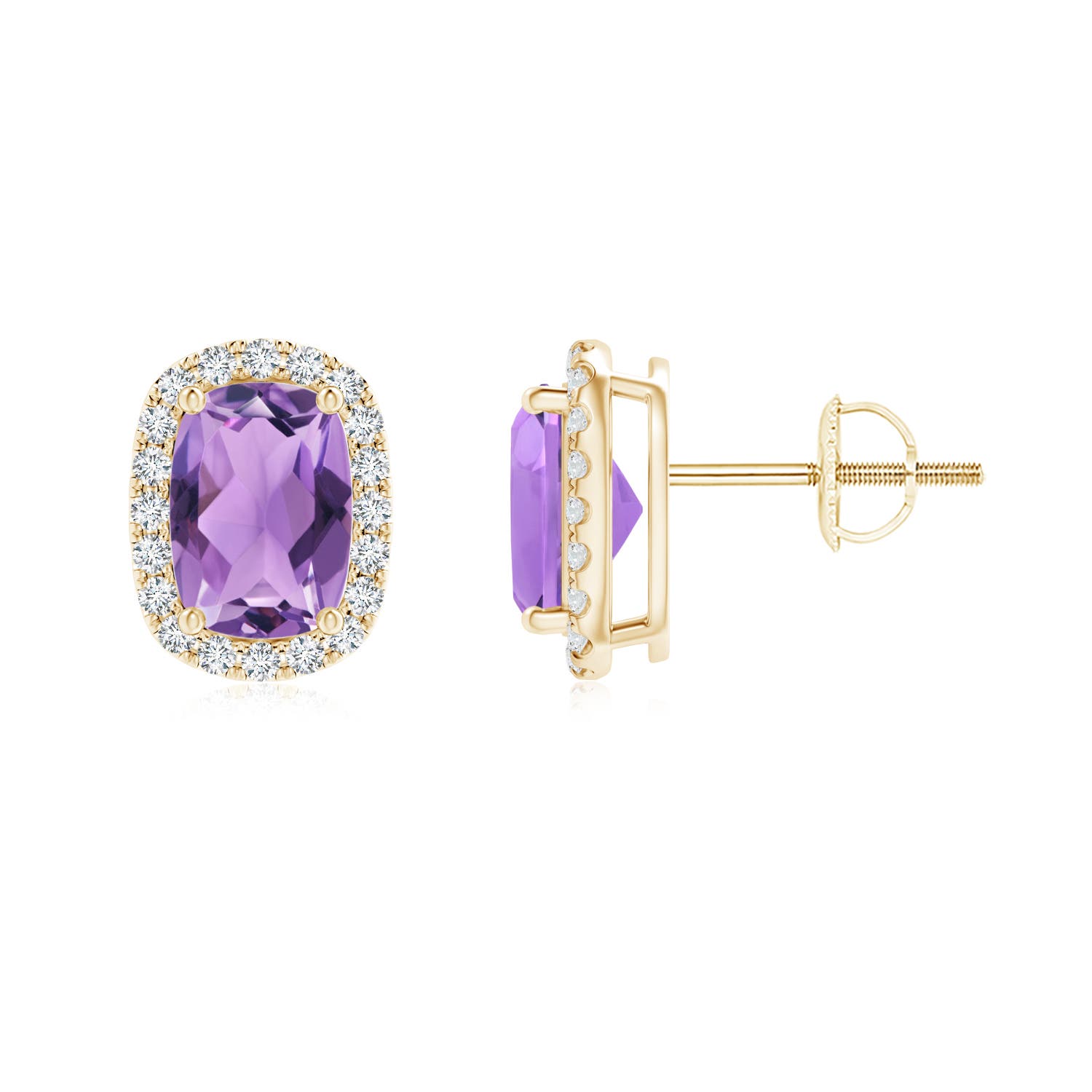 A - Amethyst / 1.64 CT / 14 KT Yellow Gold