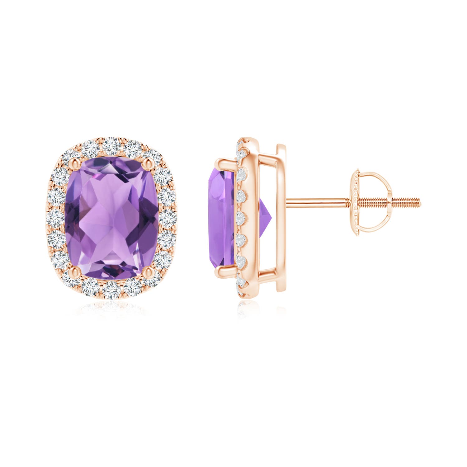 A - Amethyst / 2.72 CT / 14 KT Rose Gold