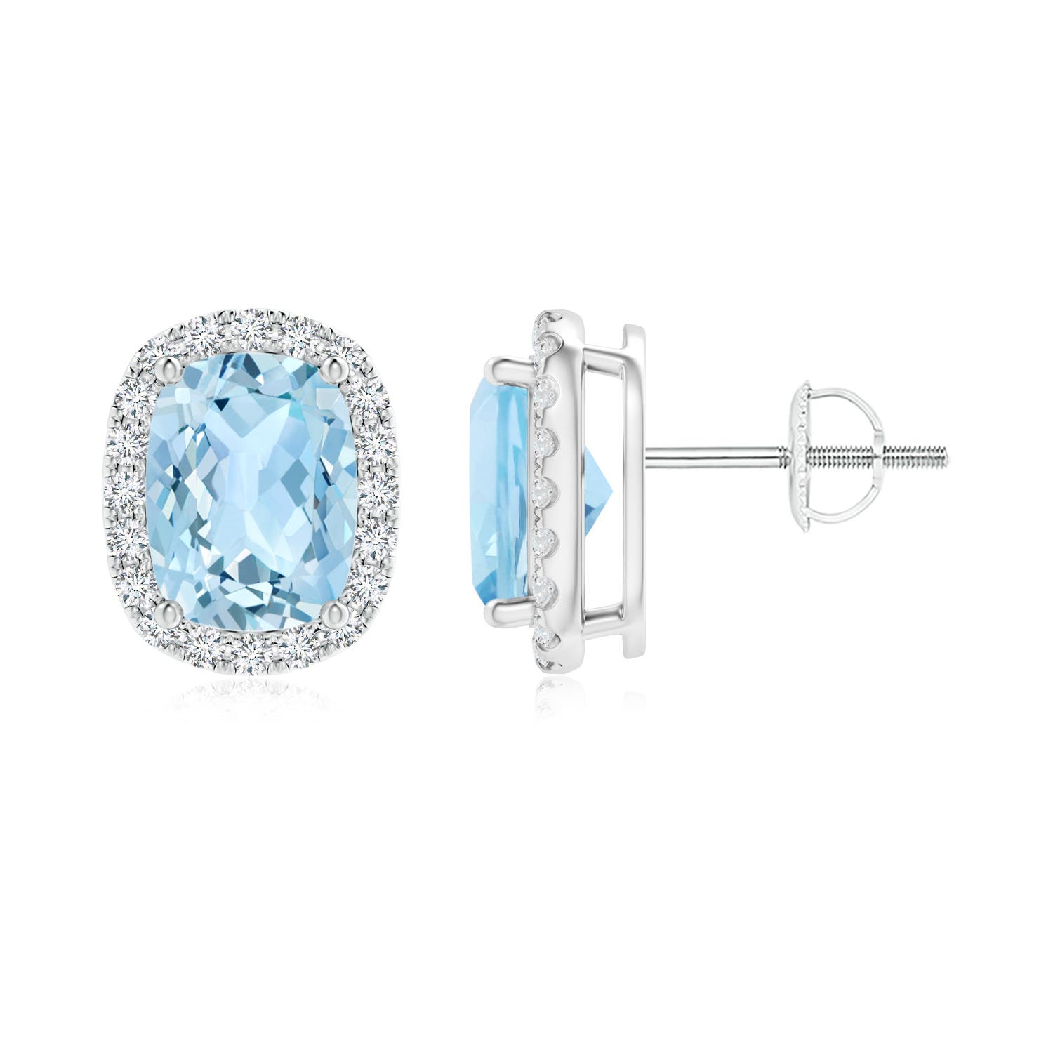 AAA - Aquamarine / 2.72 CT / 14 KT White Gold