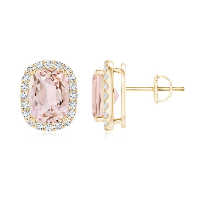 AA - Morganite / 2.72 CT / 14 KT Yellow Gold