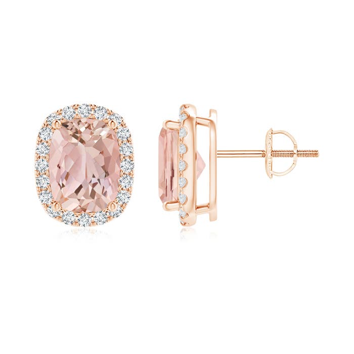 AAAA - Morganite / 2.72 CT / 14 KT Rose Gold