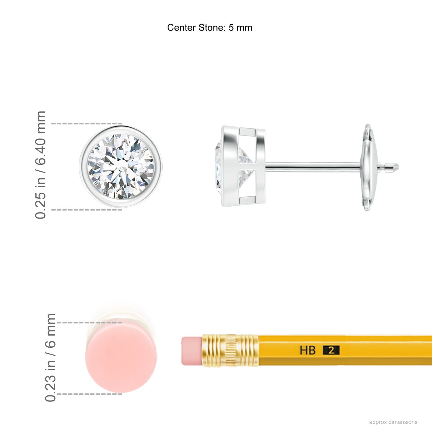 G, VS2 / 0.94 CT / 14 KT White Gold